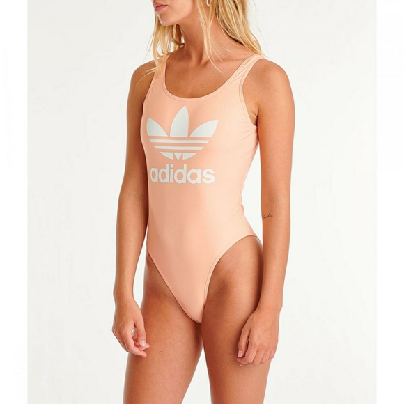 pink adidas swimsuit